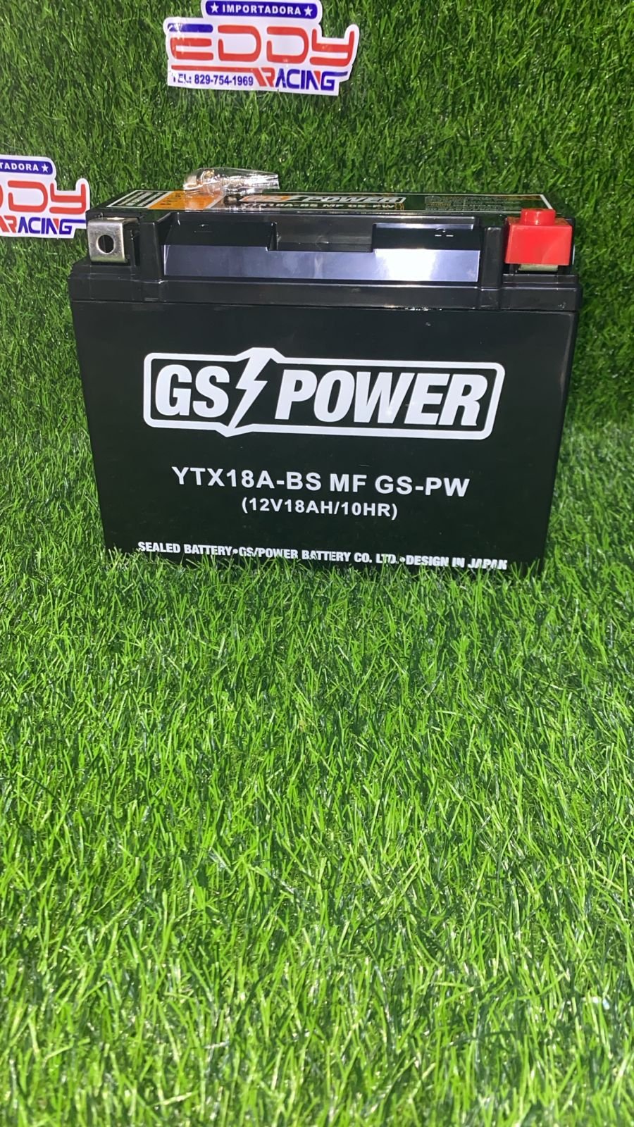 The YTX18-BS GS Power Battery delivers strong cranking power and long durability for motorcycles and ATVs requiring high electrical capacity. Its sealed MF technology ensures zero maintenance and superior reliability.
