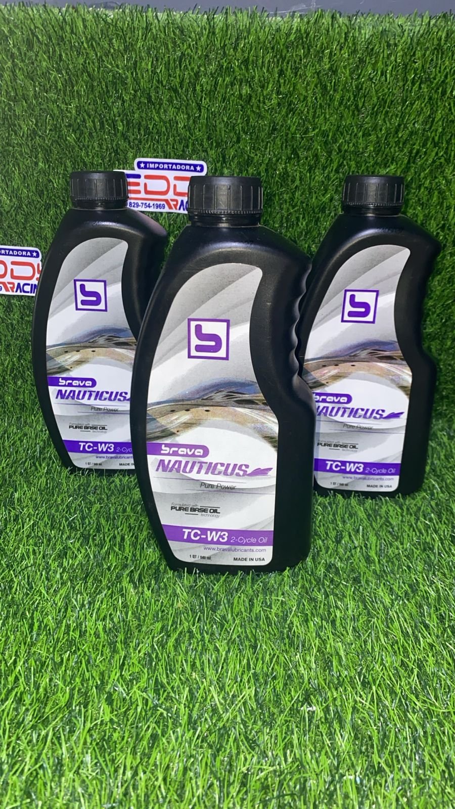 Aceite Brava Nauticus TC-W3 Náutico RD$395 | Importadora Eddy Racing