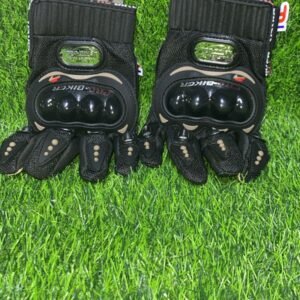 Pro Biker Medium Black Gloves RD$590 | Eddy Racing