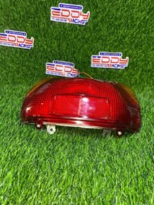 Farol stop trasero para motocicleta Honda Lead 100, luz de freno original con mica roja y carcasa resistente