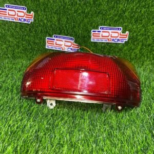 Farol stop trasero para motocicleta Honda Lead 100, luz de freno original con mica roja y carcasa resistente