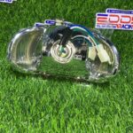 Farol delantero para motocicleta Suzuki Lets 4, luz frontal original con carcasa transparente y base plástica resistente