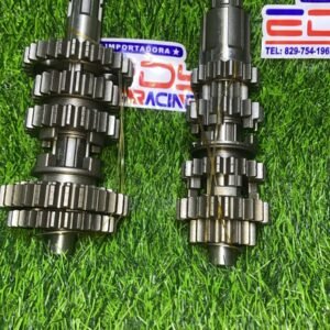 Transmisión completa CG 200 con eje largo para moto carreta, repuesto reforzado de alta durabilidad y potencia