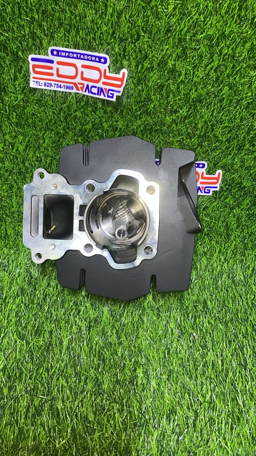 Cilindro Suzuki AX100 52.5 mm con 7 hojas tipo RX115, repuesto de motor de alto rendimiento para motocicleta dos tiempos