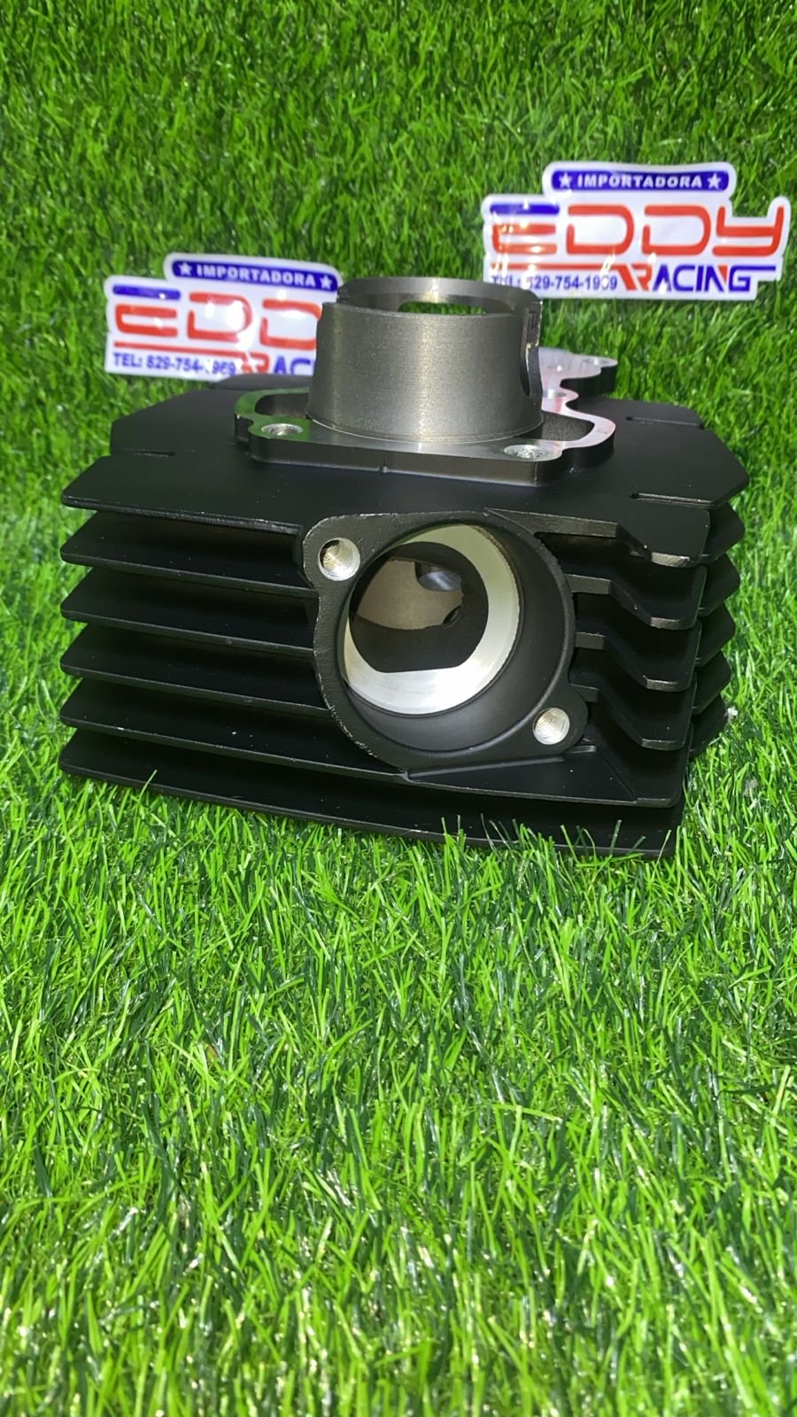 Cilindro Suzuki AX100 52.5 mm con 7 hojas tipo RX115, repuesto de motor de alto rendimiento para motocicleta dos tiempos