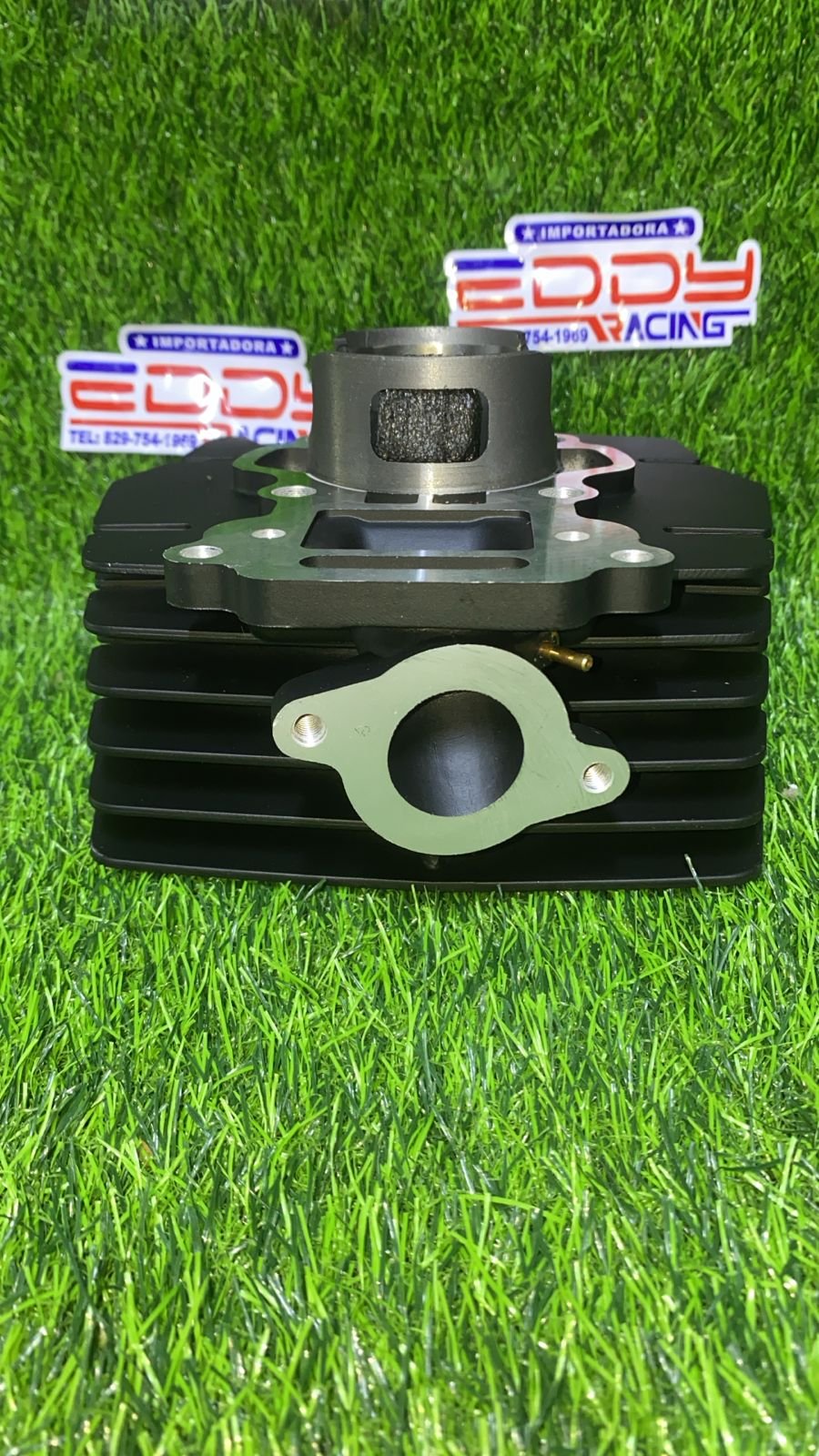 Cilindro Suzuki AX100 52.5 mm con 7 hojas tipo RX115, repuesto de motor de alto rendimiento para motocicleta dos tiempos