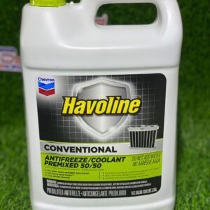 Coolant Havoline 50/50 premixed anticongelante y refrigerante listo para usar, galón de 3.78 L, fórmula de larga duración para motor de motocicleta o automóvil