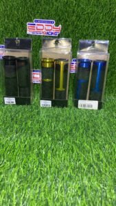 Puño racing universal marca Rhino para motocicleta — grips deportivos antideslizantes color negro y detalles metálicos