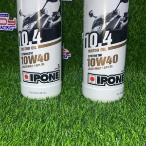 Aceite Ipone 10W-50 4T 10.4 Synthetic, lubricante 100% sintético para motores de motocicleta de 4 tiempos, alta protección y rendimiento