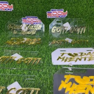 Placa decorativa variadas precio 325