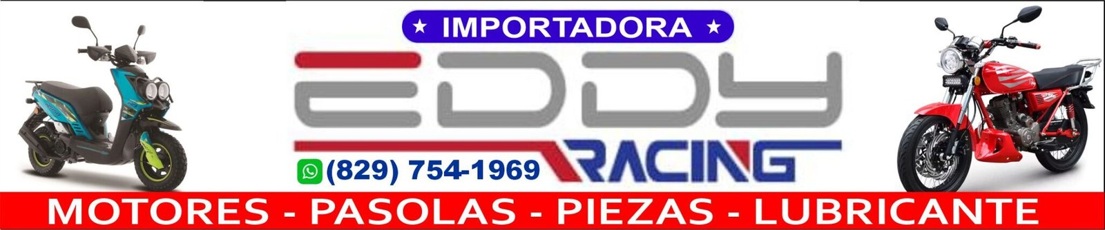 “Repuestos para Motos en República Dominicana | Importadora Eddy Racing”